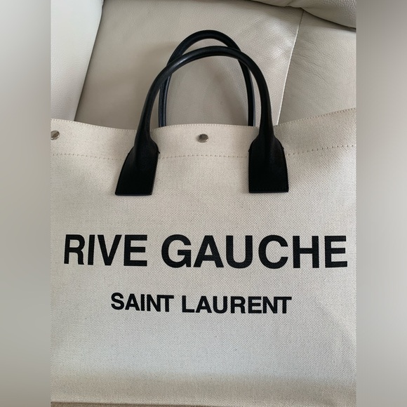 YSL Rive Gauche Shopping Tote - Picture 8 of 15
